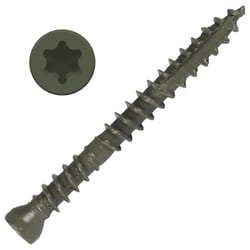 Screw Products PICO No. 8 X 1-5/8 in. L Star E-Coat Reverse Wood Screws 1030 pk