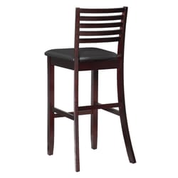 Linon Home Decor Dark Brown Polyurethane Paige Barstool 43 in.