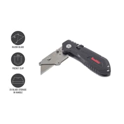 Smith's EdgeWork-Site Folding Razor Knife Black 1 pc