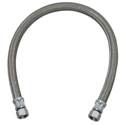 BrassCraft 3/8 in. Compression pc X 3/8 in. D Compression 20 in. Polymer Faucet Supply Line