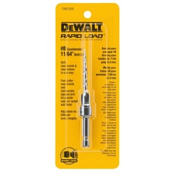 DeWalt Rapid Load #8 X 11/64 in. D Steel Countersink 1 pc