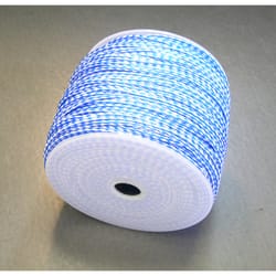 Campbell 1/4 in. D X 500 ft. L Blue/White Braided Polypropylene Safety Rope