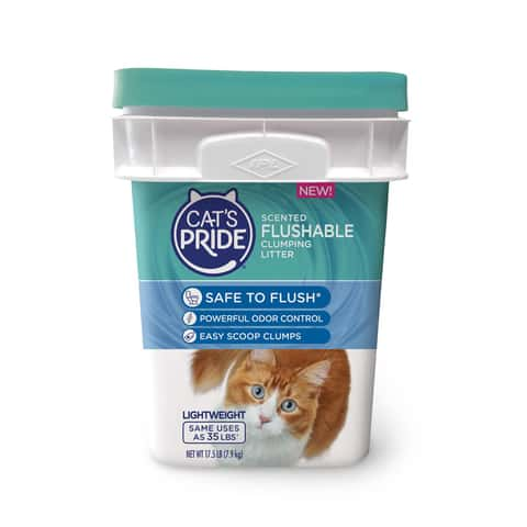 Cat's pride shop flushable litter