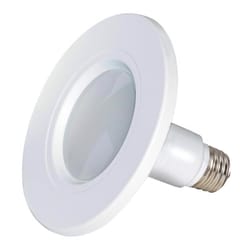 Satco Nuvo White 5-6 in. W Plastic LED Dimmable Recessed Downlight 12 W