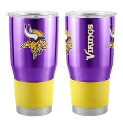 Boelter Brands Ultra 30 oz NFL Vikings Purple BPA Free Tumbler with Lid