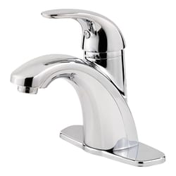 Pfister Polished Chrome Traditional Bathroom Faucet 4 in.