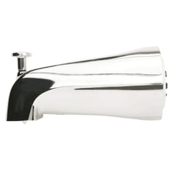 Plumb Pak 1-Handle Chrome Tub Spout with Adapter Kit