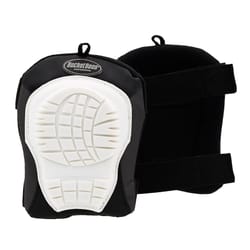 Bucket Boss 6 in. L X 2 in. W EVA Foam Knee Pads Black/White