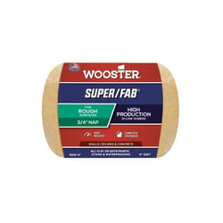 Wooster Super/Fab Fabric 4 in. W X 3/4 in. S Regular Paint Roller Cover 1 pk