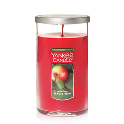 Yankee Candle Red Macintosh Scent Medium Pillar Candle 12 oz