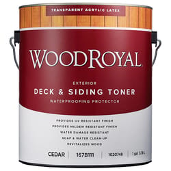 Ace Wood Royal Transparent Cedar Acrylic Latex Deck and Siding Toner 1 gal