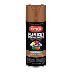 Krylon Fusion All-In-One Metallic Copper Paint+Primer Spray Paint 12 oz