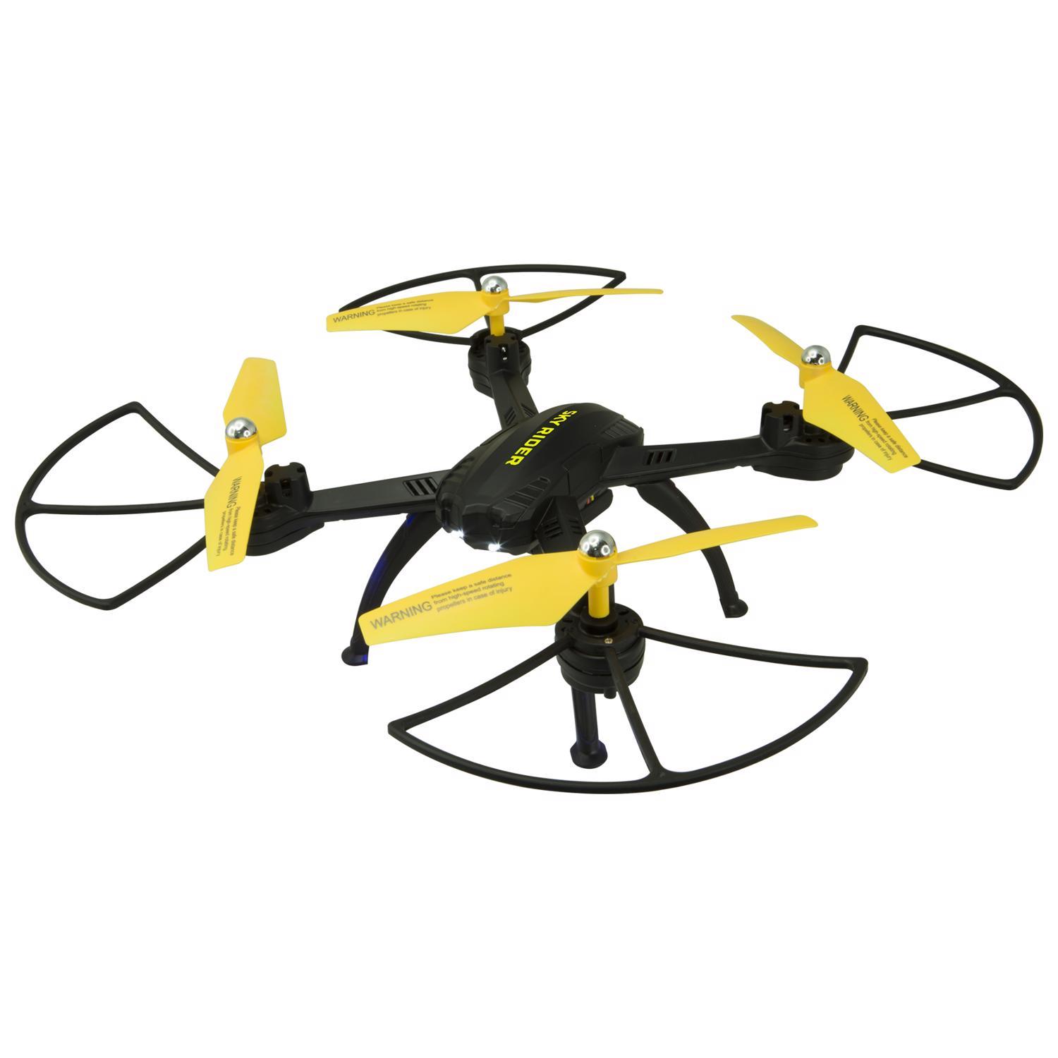 Sky Rider X-11 Stratosphere Quadcopter Drone Black/Yellow 6