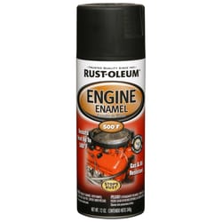 Rust-Oleum Automotive Flat/Matte Black Enamel Spray Paint 12 oz