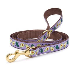 Up Country Purple Avocado Nylon Dog Leash