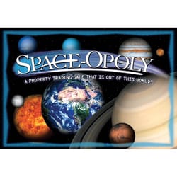 Late for the Sky Space Opoly Board Game Multicolored