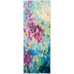 Cozy Living 21 in. W X 54 in. L Multi-color Summer Night Polyester Accent Rug