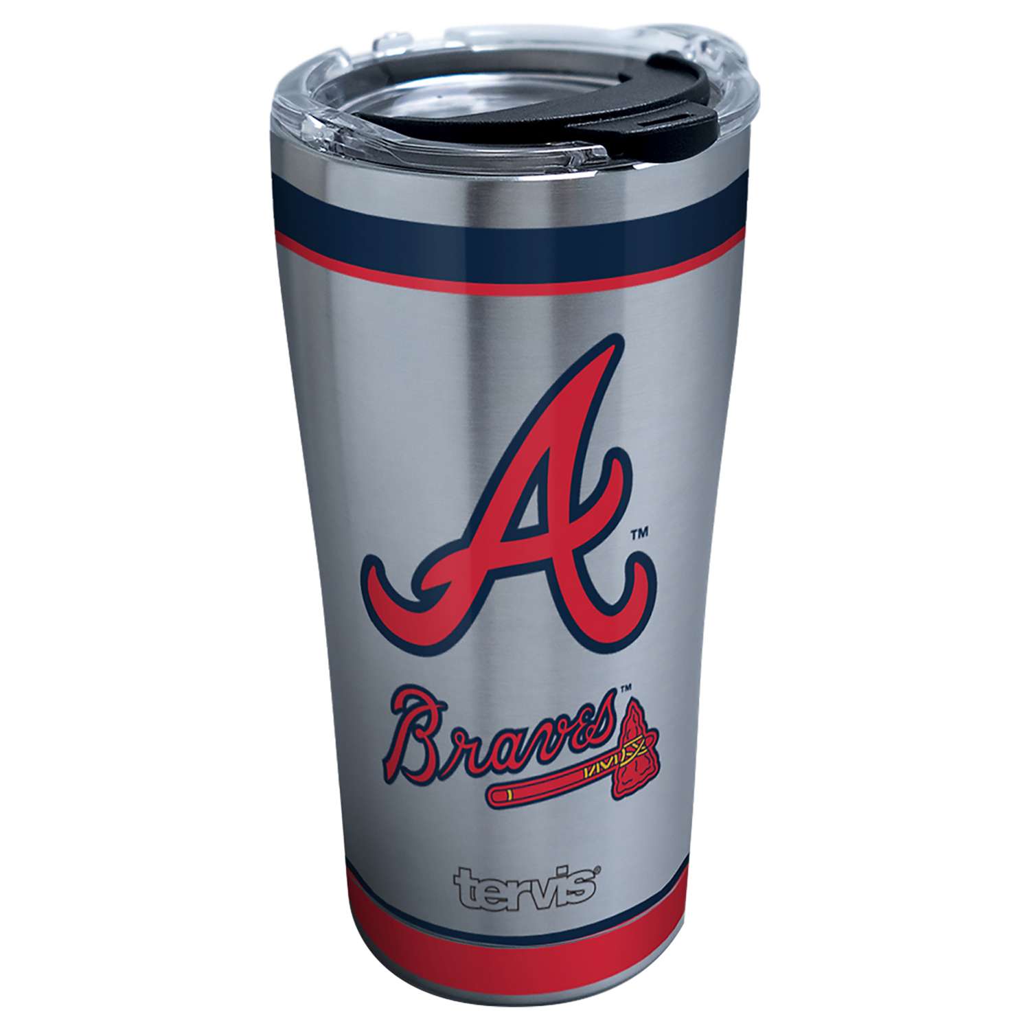 Tervis Tumbler 1341586 MLB 20 oz Atlanta Braves Multicolored BPA Free