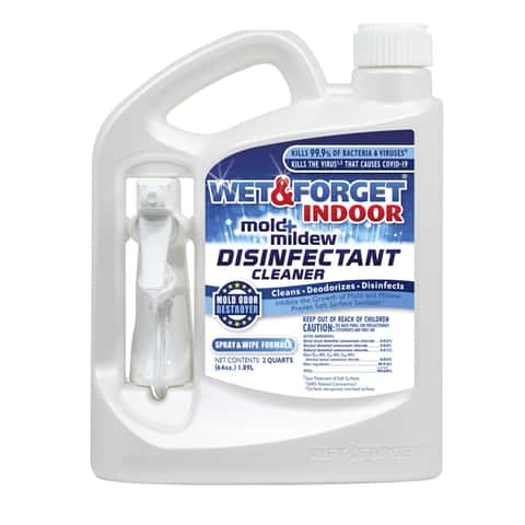 Wet & Forget Shower Cleaner Weekly Application Requires No Scrubbing,  Bleach-Free Formula, 64 Ounce (Pack of 1)