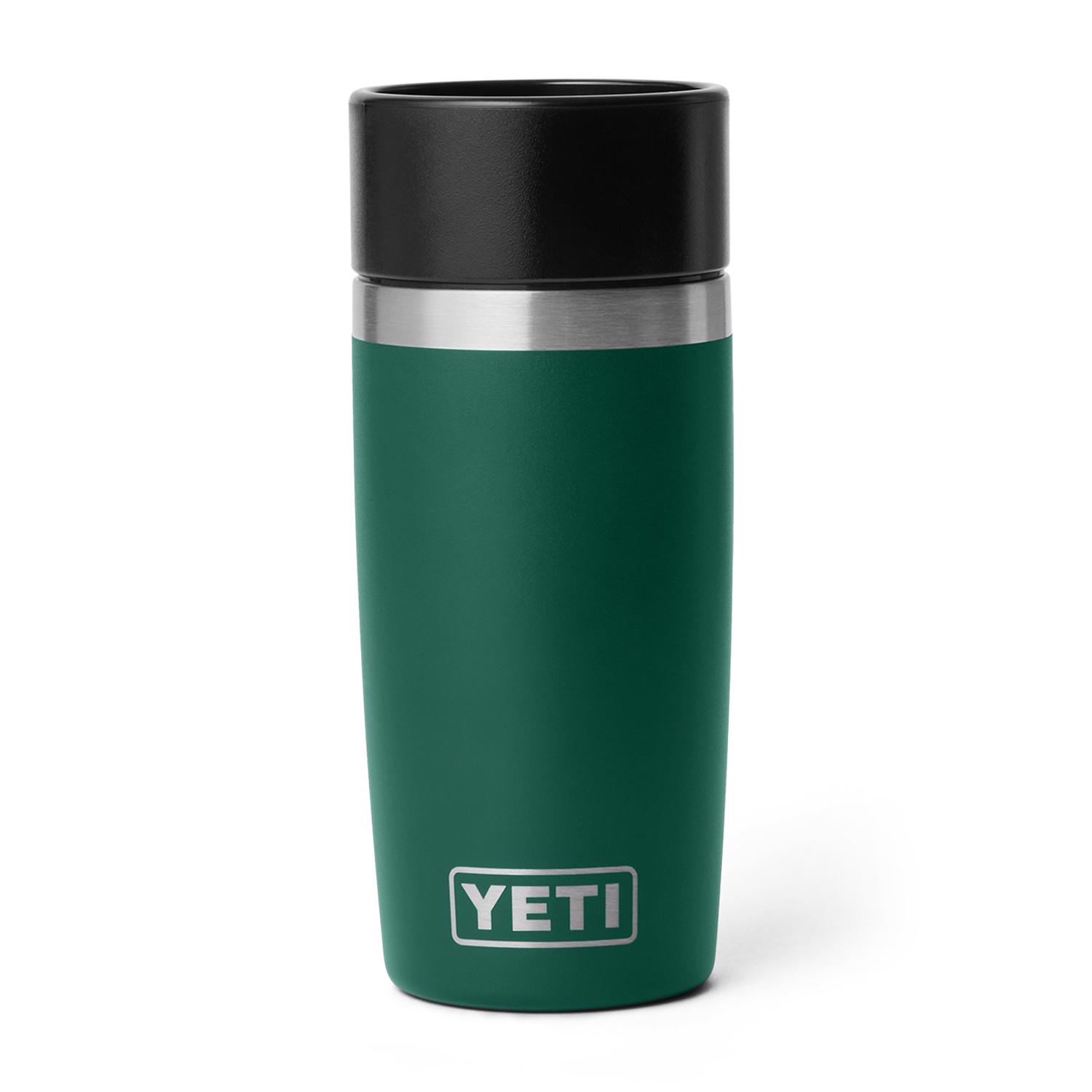 YETI Rambler 12 oz Black Forest Green BPA Free Bottle with Hotshot Cap