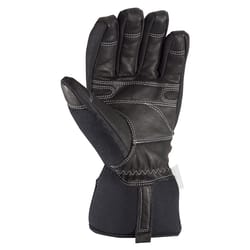 Wells Lamont Cold Weather Grips XL Cowhide Leather Winter Black Gloves