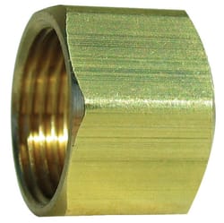 JMF Company 3/8 in. Compression X 3/8 in. D Compression Brass Nut