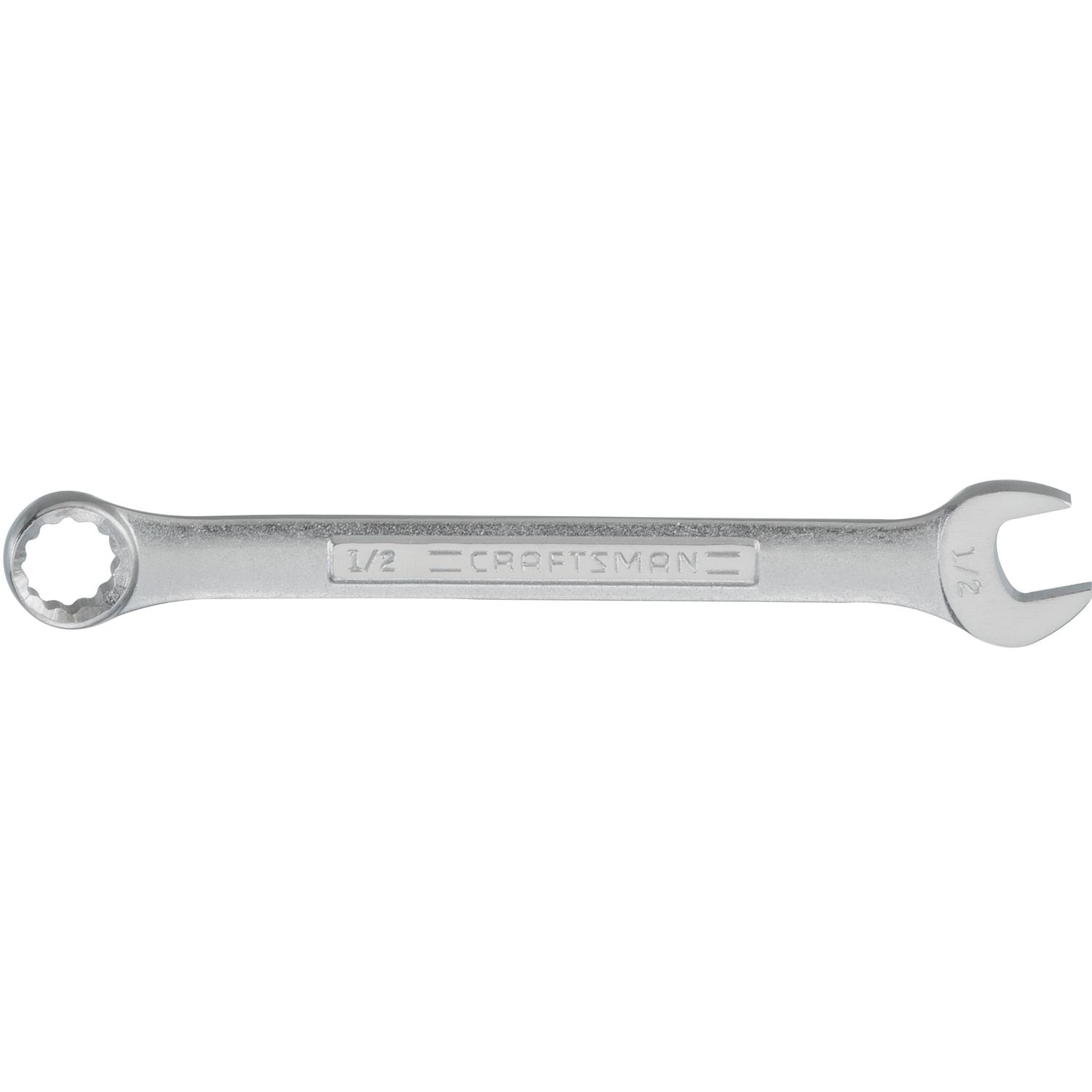 Craftsman 1/2 in. SAE Combination Wrench, 12 Point, 6.2 in. Length