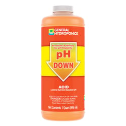 General Hydroponics pH Down Liquid pH Control 1 qt