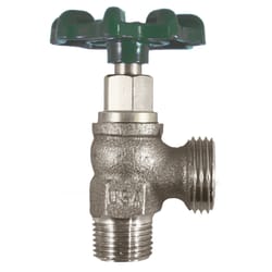 Arrowhead 1/2 in. MIP X 3/4 in. MHT Brass Angle Valve