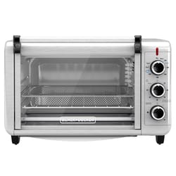 Proctor Silex Simply-Crisp 6 Slice Air Fryer Toaster Oven - Silver