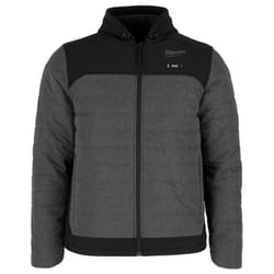 Milwaukee XXXL Unisex Heated Jacket Kit Gray