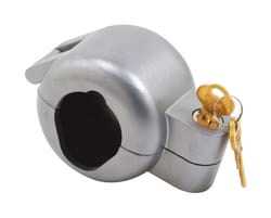 Prime-Line Metal Indoor and Outdoor Door Knob Lock-Out