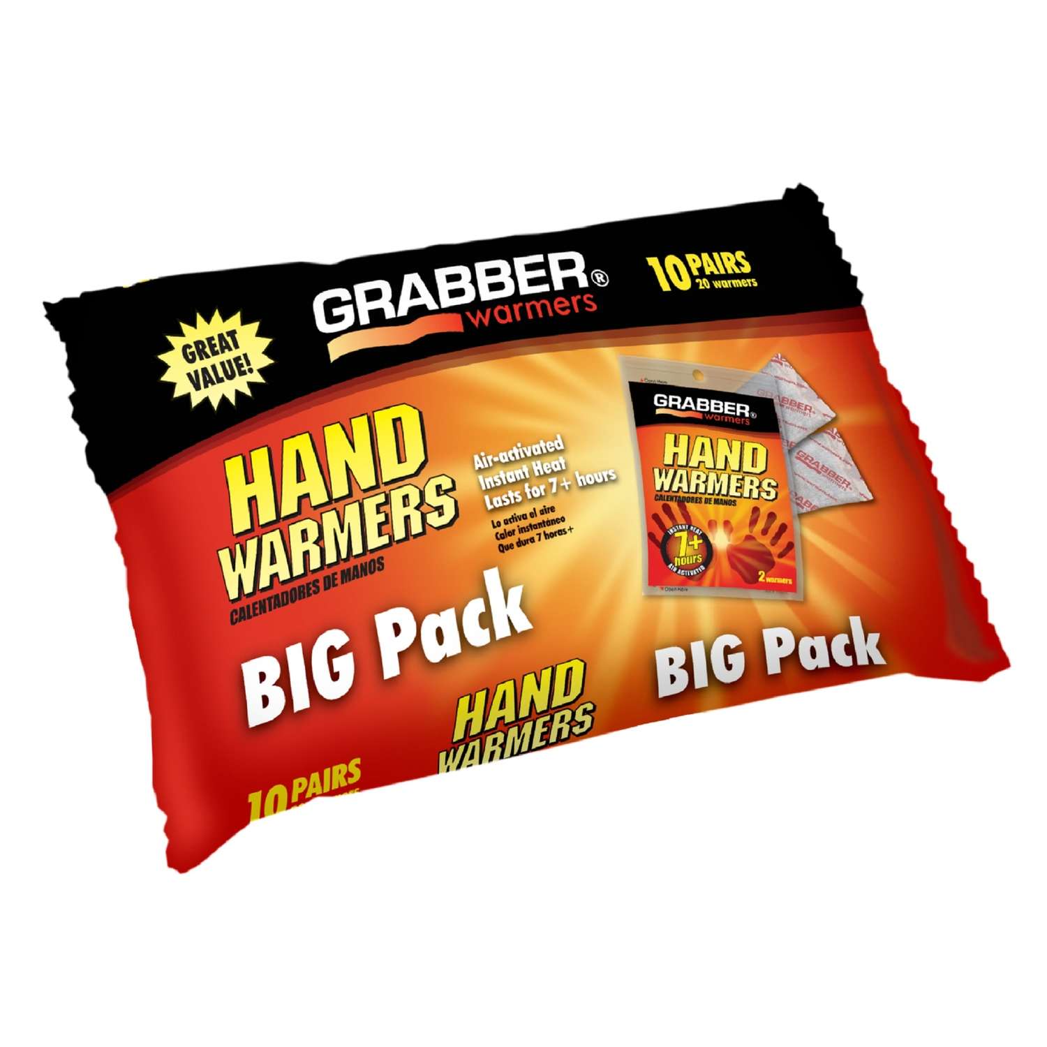 Hand Warmers Hot Hands Foot Heat Warming Outdoors Work Camping Novelty Gift 
