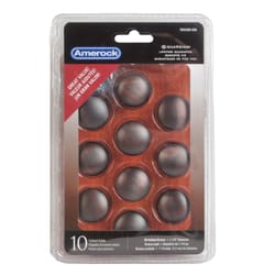 Amerock Allison Round Cabinet Knob 1-1/4 in. D 1-1/8 in. Oil Rubbed Bronze 10 pk