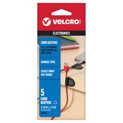 VELCRO Brand Mini Nylon Cord Organizer 2.63 in. L 5 pk