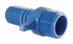 Apollo Blue Twister 3/4 in. Insert in to X 3/4 in. D MPT Acetal Male Adapter