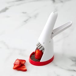 Chef'n Strawberry Slicester White/Red Plastic Hand-Held Slicer