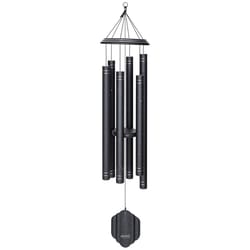 Wind River Arabesque Onyx Aluminum 57 in. Wind Chime