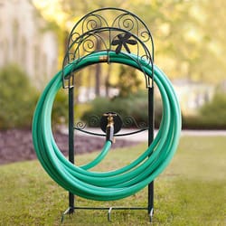 Liberty Garden 125 ft. Bronze Free Standing Hose Stand