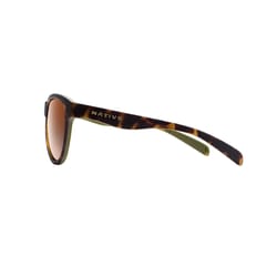 Native Acadia Brown/Matte Dark Tortoise Polarized Sunglasses
