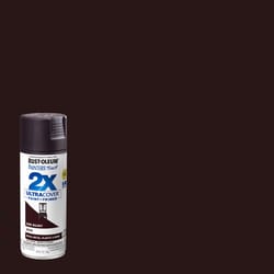Rust-Oleum Painter's Touch 2X Ultra Cover Satin Dark Walnut Paint+Primer Spray Paint 12 oz