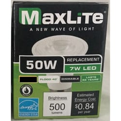 MaxLite PAR20 E26 (Medium) LED Bulb Bright White 50 Watt Equivalence 1 pk