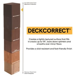 Cabot DeckCorrect Solid Tintable Tint Base Acrylic Deck Resurfacer 1 gal