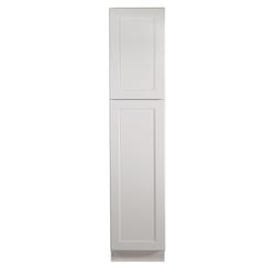 Design House Brookings 84 in. H X 18 in. W X 24 in. D White Pantry Cabinet