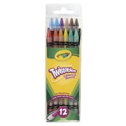 Crayola Twistables 2.0 mm Colored Pencil 12 pk