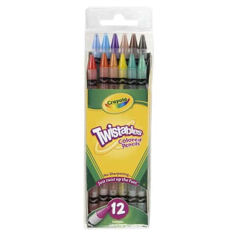 Crayola Twistables Colored Pencils set 千色樂轉動式筆芯顏色套裝