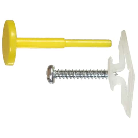 HILLMAN 1/8 in. D X 3/4 in. L Zinc Pan Head Pop-Toggle Anchors 2 pk ...