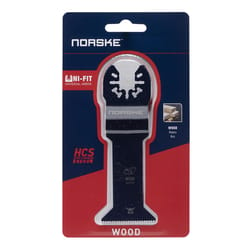 Norske Uni-Fit 1-1/2 in. X 2-5/8 in. L High Carbon Steel Oscillating Blade Wood 1 each