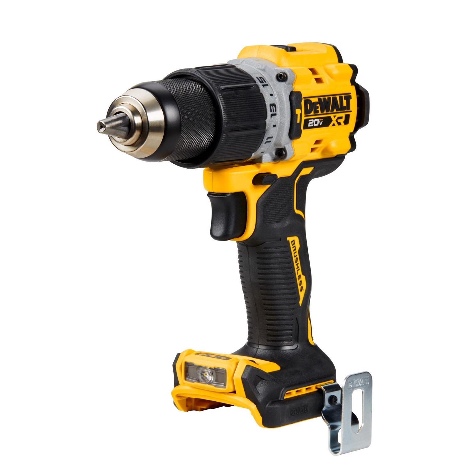 Photos - Drill / Screwdriver DeWALT 20V MAX 1/2 in. Brushless Cordless Drill/Driver Tool Only DCD805B 