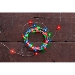 Kikkerland LED String Lights Multicolored 72 in. 36 lights